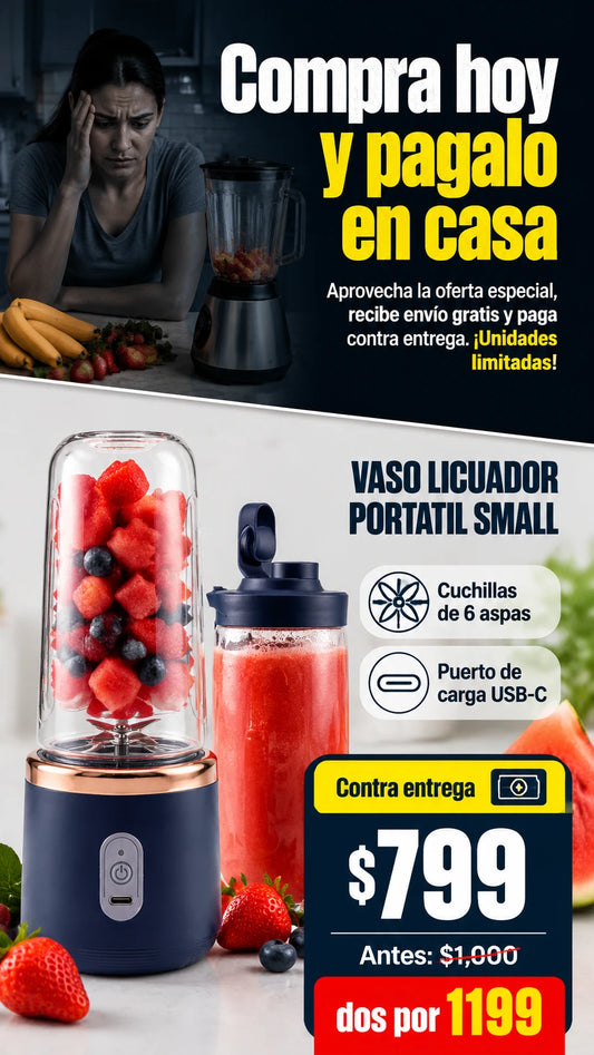 Vaso Licuador Portatil Small